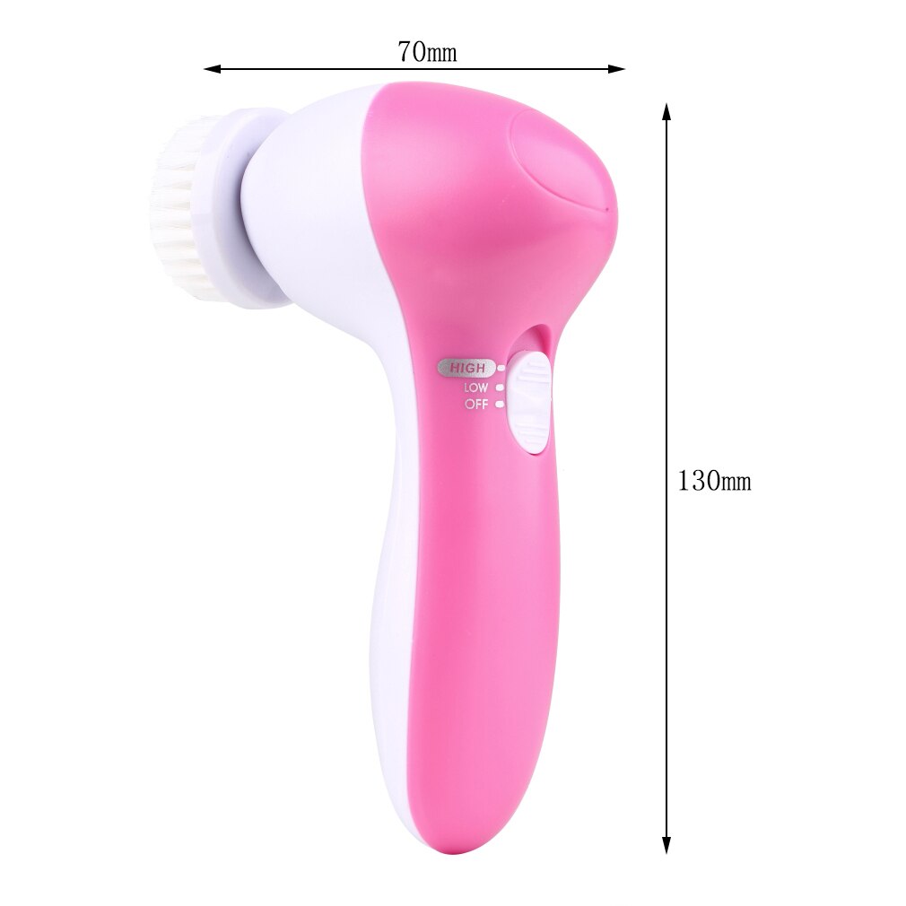 5 in 1 Electric Facial Cleansing Brush Set