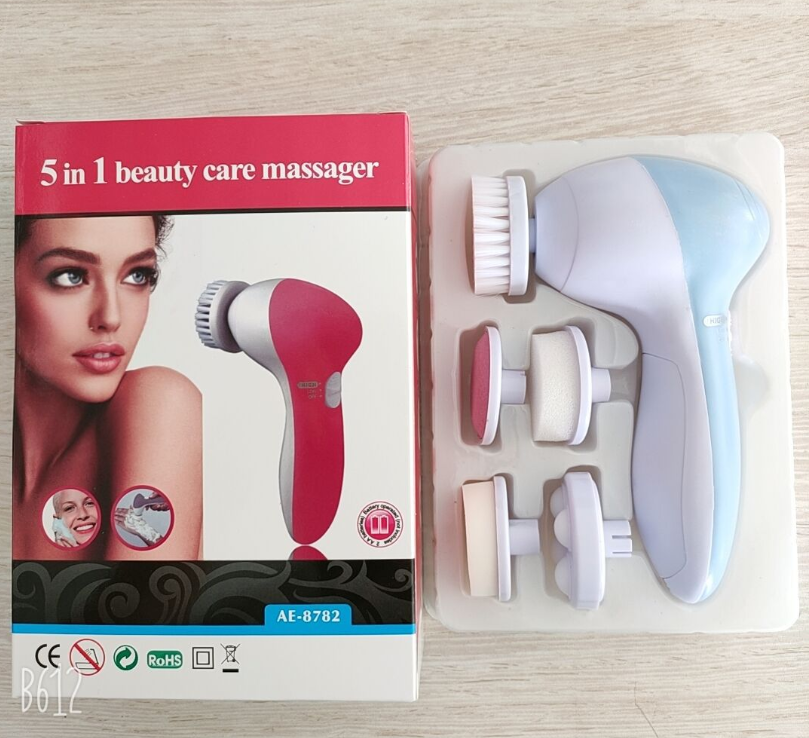5 in 1 Electric Facial Cleansing Brush Set