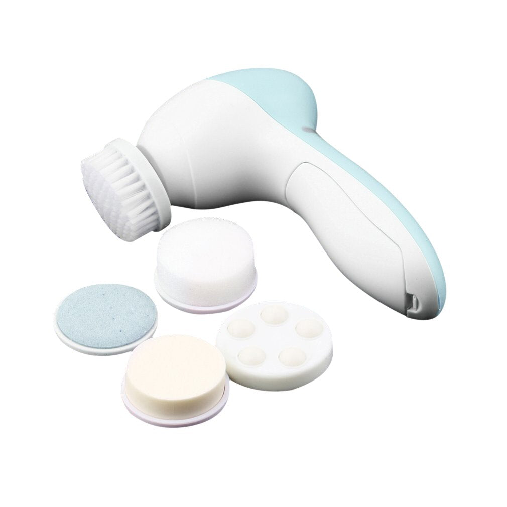 5 in 1 Electric Facial Cleansing Brush Set